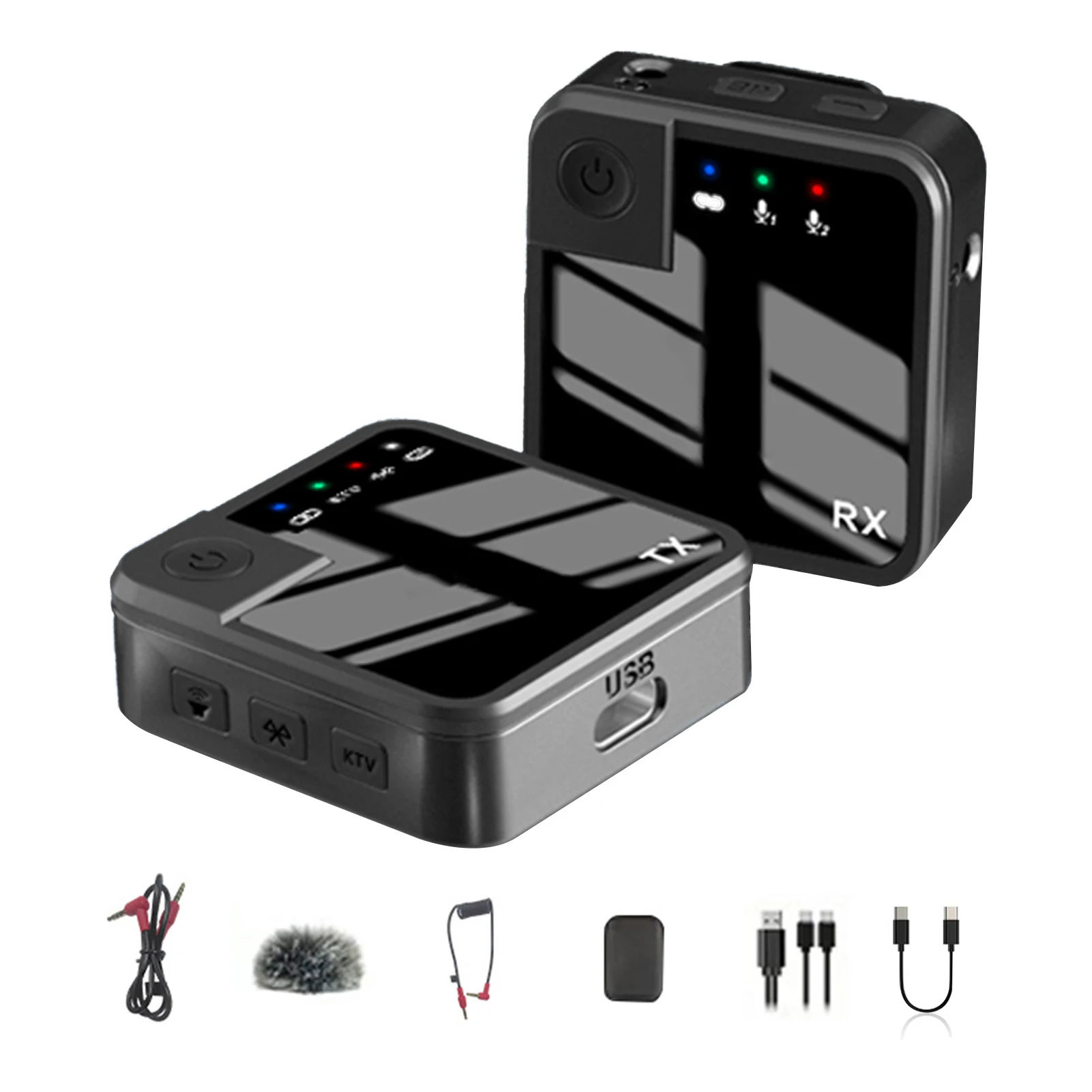 

Беспроводной петличный микрофон, петличный микрофон с шумоподавлением для улицы