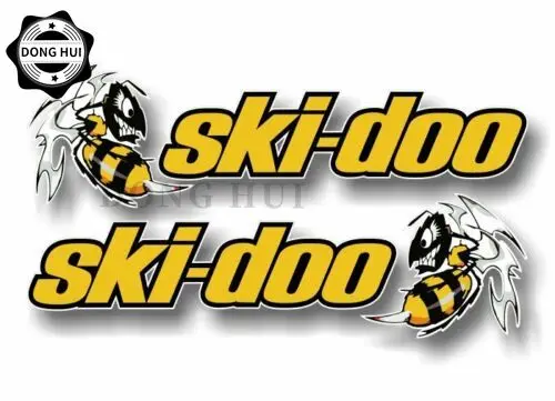 

Наклейки на автомобиль Ski-doo, наклейки на санях, автомобиль, внедорожник, мотоцикл, холодильник, шлем, ноутбук, ПВХ, водонепроницаемые