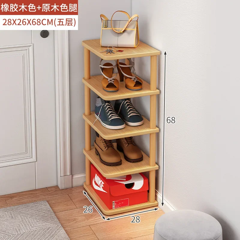

Aoliviya Official New Shoe Rack Simple Doorway Household Single Row Gap Small Shoe Cabinet Dormitory Multi-Layer Space Saving Du