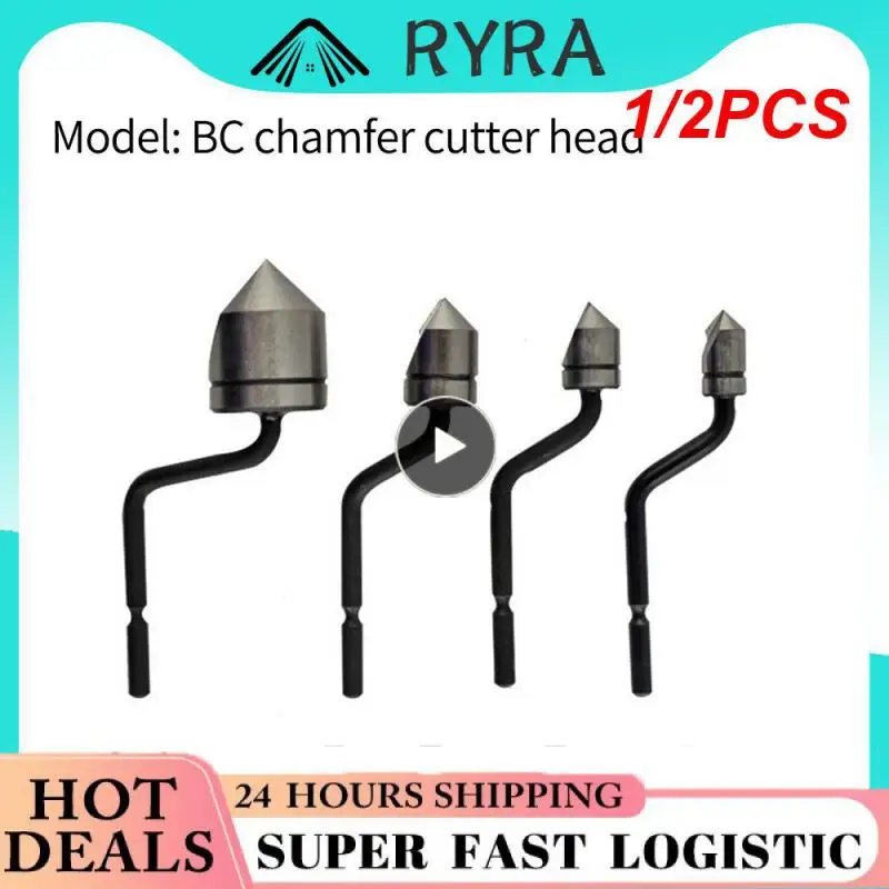 

1/2PCS M2 HSS Deburring Tool Chamfer Cutter Countersunk Head BC6301/BC8301/BC1041/BC1651 Burr Deburring Trimming Tools