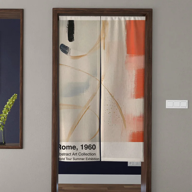 Скандинавская штора для перегородки