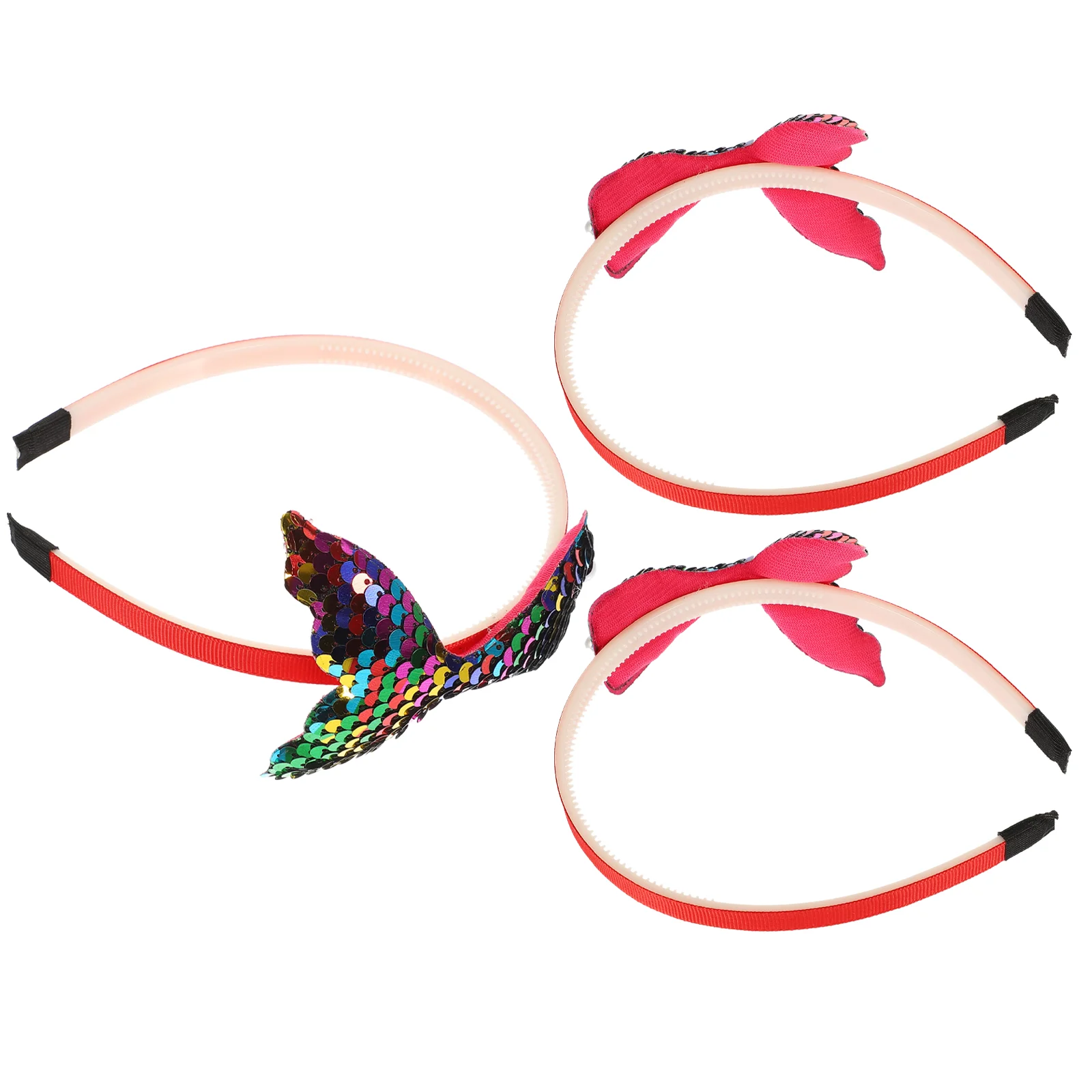 Детские повязки на голову из 3 предметов детские волосы в виде рыбьей