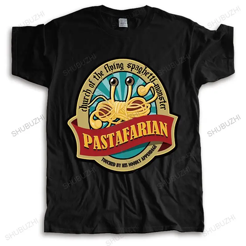 Мужская футболка летняя модная брендовая одежда человеческий пастафариан