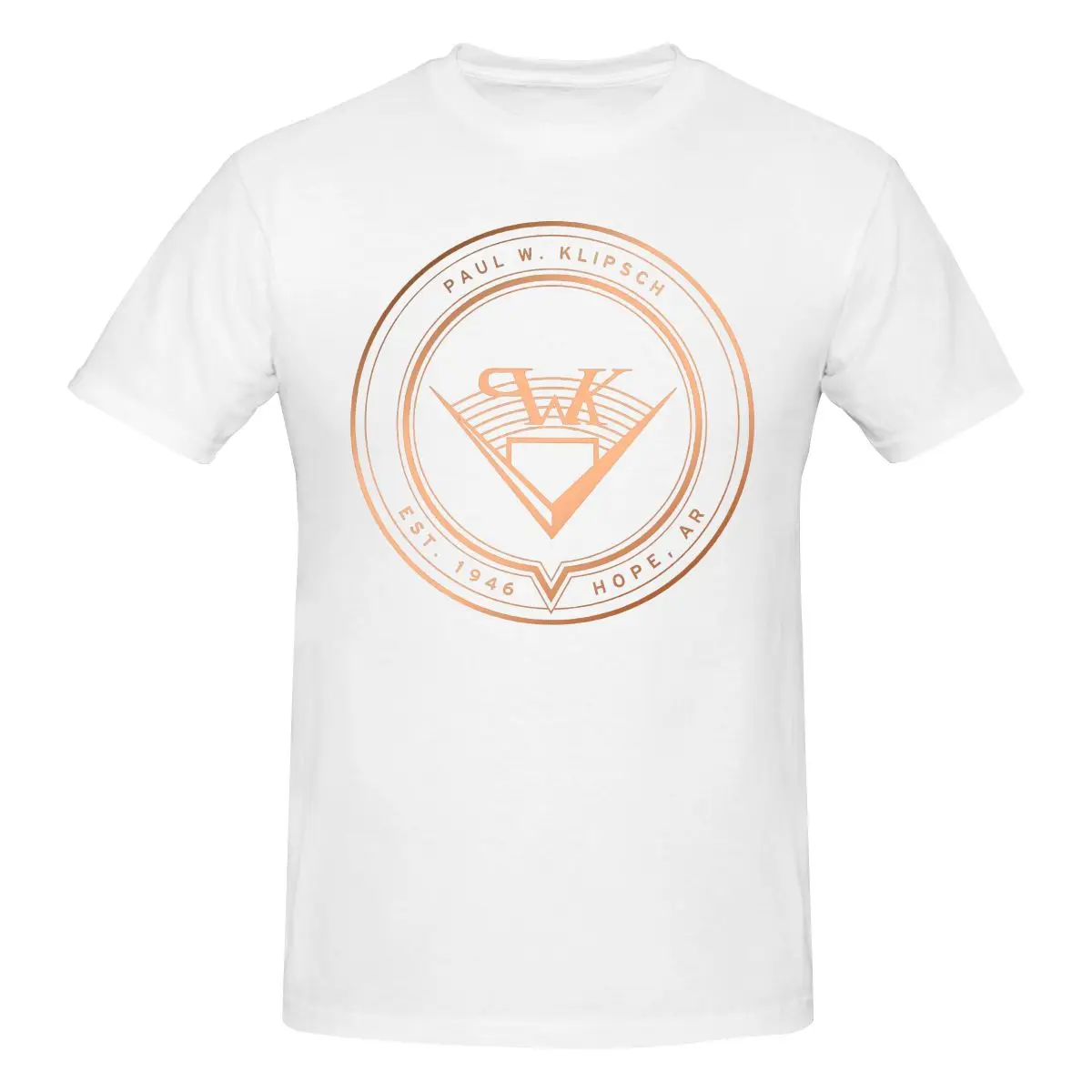 Мужская футболка Funny Klipsch Топы с принтом свободного и облегающего кроя Женские