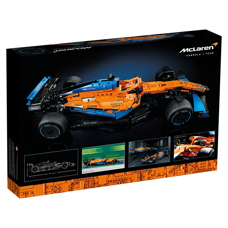 

2022 NEW Technical 42141 McLarens Formula 1 Race Car Model Buiding Kit Block Self-locking Bricks Toys for kids Birthday gift