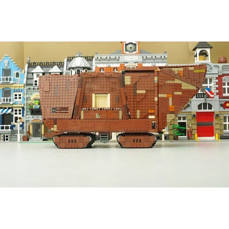 В наличии новинка 05038 3296 шт. строительные блоки Sandcrawler модель подходит для 75059