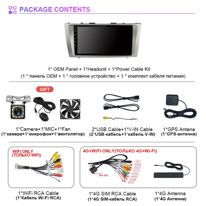 EKIY T7 DSP Android 10 Авторадио для Toyota Camry 2007 2008 2009 2010 2011 стерео мультимедийная навигация
