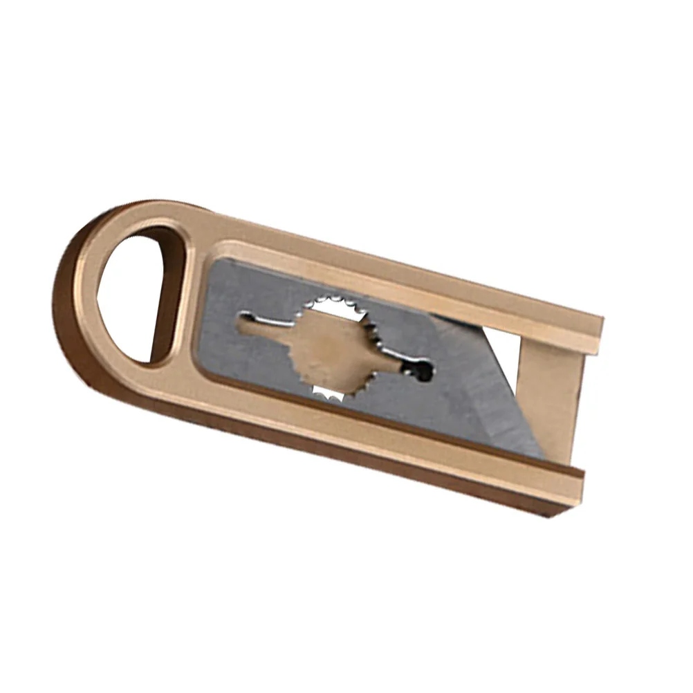 

1Pc Mini Box Opener Mini Box Cutter Brass and Stainless Steel Box Cutter