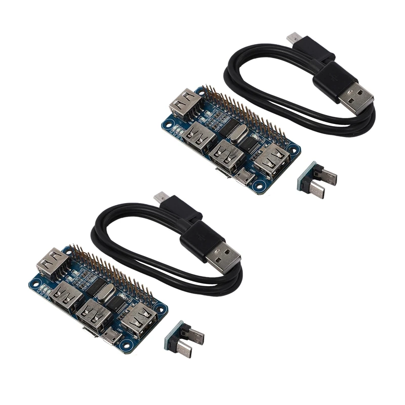 

2x4 порта флейта для Raspberry Pi 3 / 2 / Zero W удлинительная Плата USB к UART для последовательной отладки