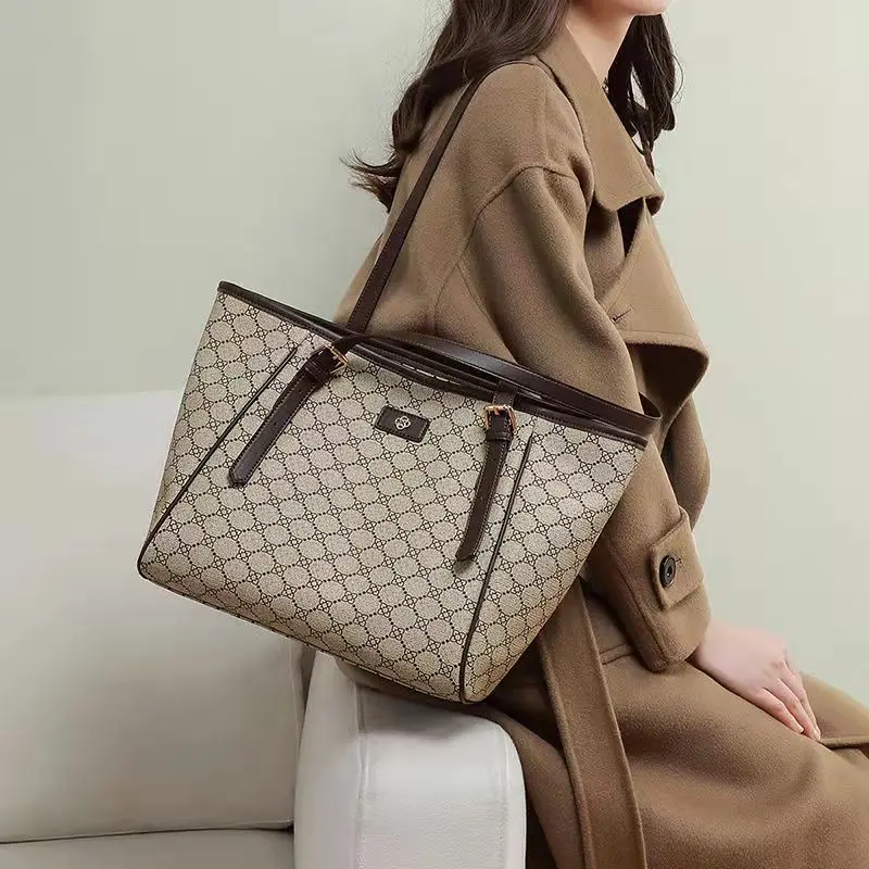 

Women's bag premium sense 2022 new fashion hand bill of Lading shoulder bag versatile large capacity Tote bag women's ba
