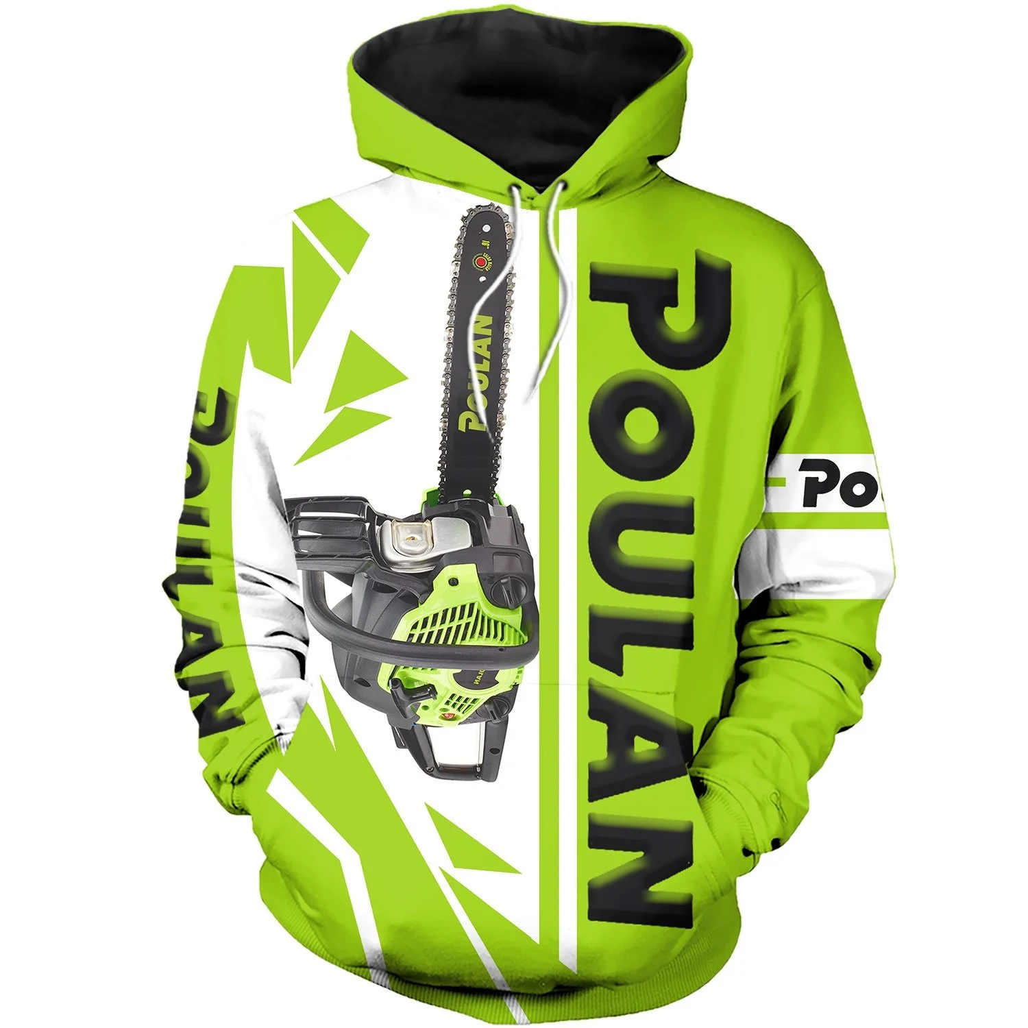 

Poulan Pro 3D All Over Printing clothing new fashion unisex casual sweatshirt for man and women
