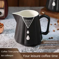 650ml Coffee Cup Ceramic Hand-brewed Coffee Pot Creative Simple Coffee Appliance Coffee Sharing Pot Pour Over Coffee