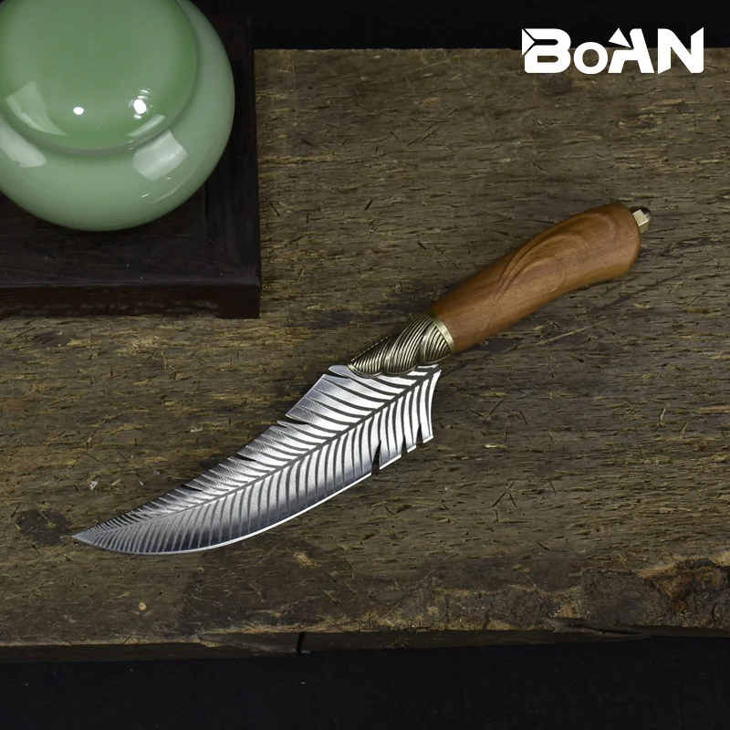 

7CR Stainless Steel Chef Knife Meat Knife Outdoor Hunting Knife Fish Knife Kitchen Tools Mini Knife Machete Kitchen Knife