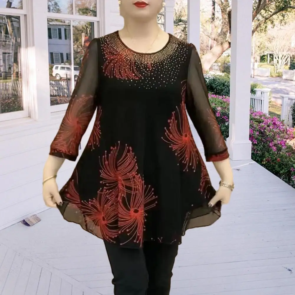 Рисунок 5 - Женский топ с рукавом три четверти