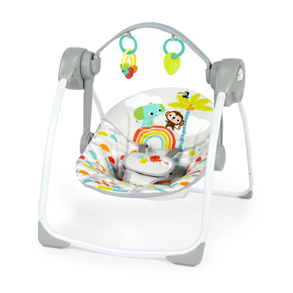 

Portable Compact Baby Swing with Toys, Unisex, chair for kids