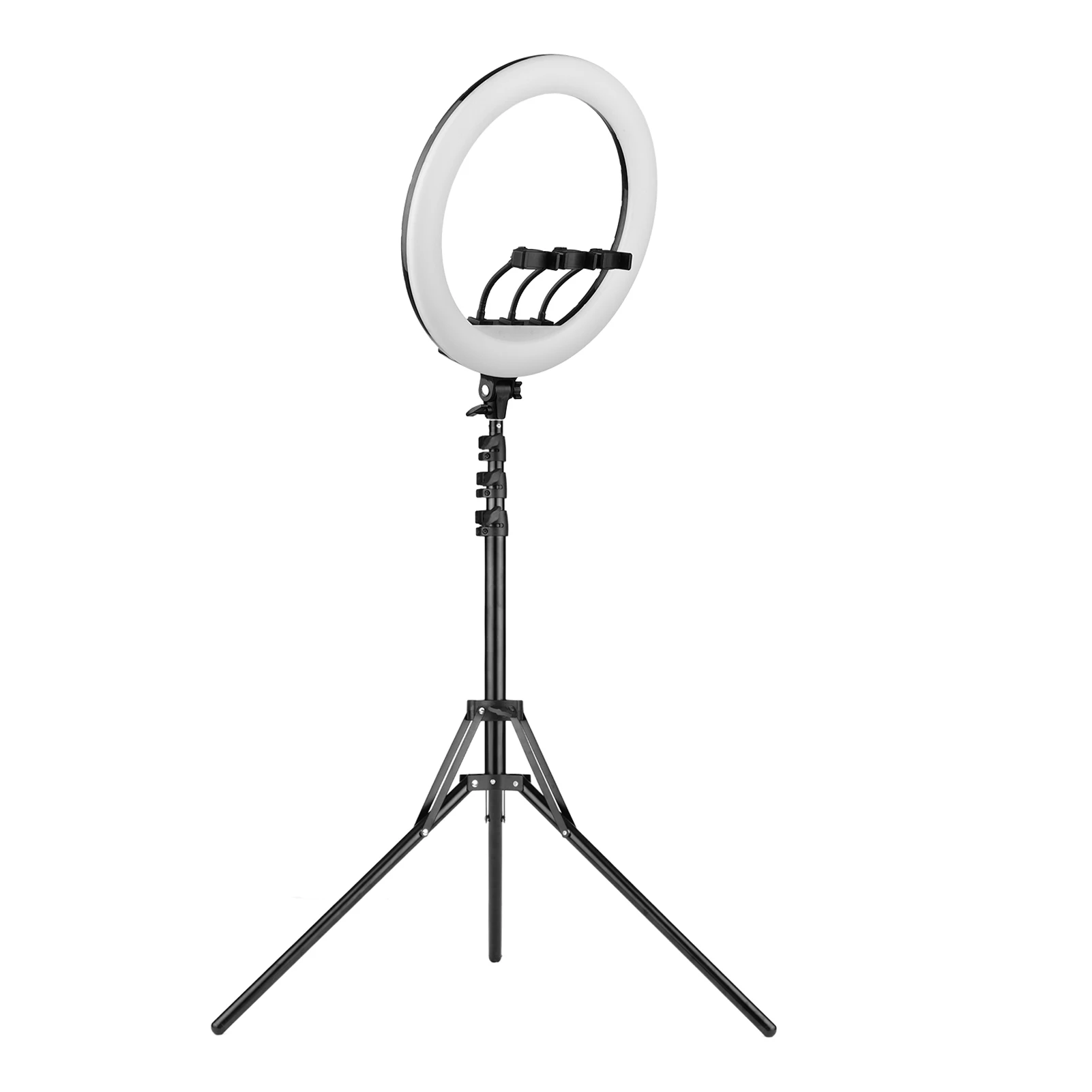 

21 Inch LED Ring Light Photography Lamp Set Stepless Dimmable 3000K-6000K with Tripod Stand 3pcs Pho