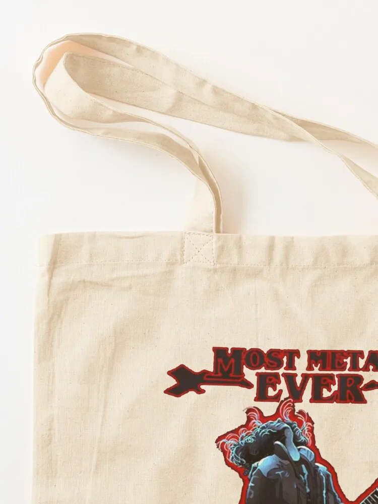 Большая сумка Eddie munson для гитары Power Music тканевая сумка-тоут на заказ холщовая