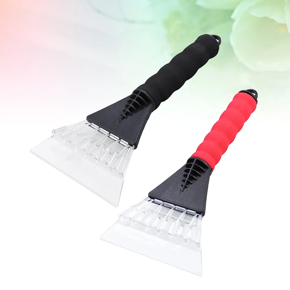 

2 Pcs Snow Shovels Durable User Friendly Non-slip Snow Scraper Ice Scraper for Car Windshield Drivers