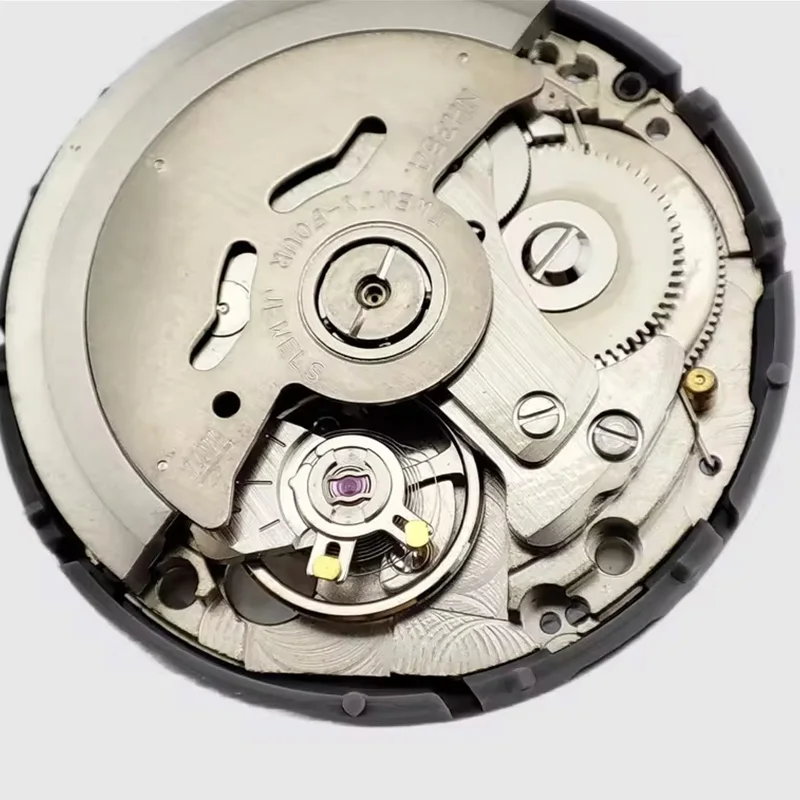 6-очасовая заводная головка белая дата NH35 NH35A автоматический механизм часов