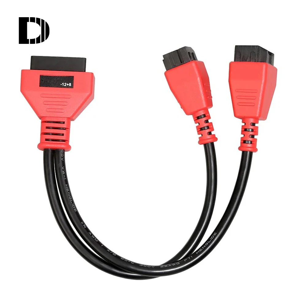 

Для Chrysler 12 + 8 OBD2 Кабель для FIAT/ALFA ROMEO FCA OBD2 SGW Обходной адаптер Кабель работает для LAUNCH X431 Autel Dz