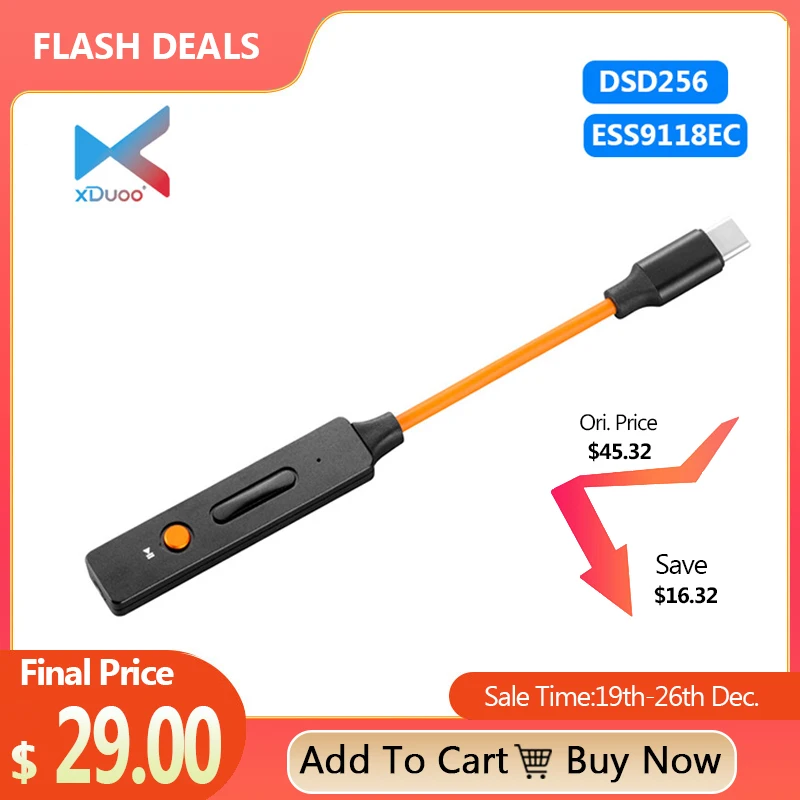 XDuoo LINK DSD256 цифровой портативный ЦАП усилитель для наушников Type-C мобильный телефон USB Amp с поддержкой 32 бит/384 кГц