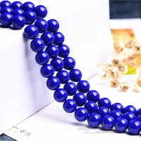 natural crystal beads jewelry accessories beads semi finished high imitation lapis lazuli round bead