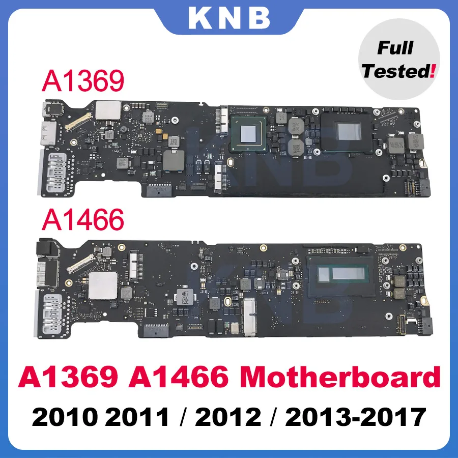 Протестированная материнская плата A1369 A1466 для MacBook Air 13 &quotA1466 логическая i5 i7 2010 2011