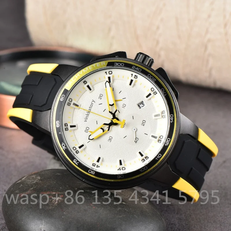 

Christmas Gift Original Brand 1853 T-Race Cycling High Quality Silicone Strap Black Case Chronograph Quartz Smart Watch Relogio
