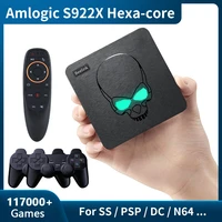 super console x king s922x for ss psp portable video game player wifi 6 tv game box emuelec 4 5 built in 117000 retro games