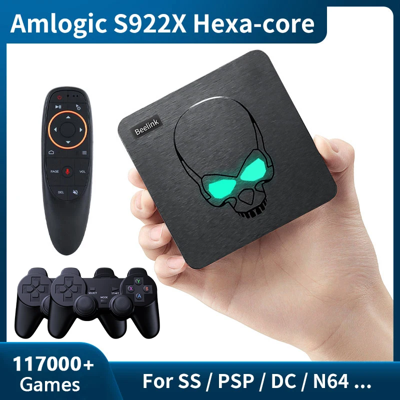 Супер консоль X King S922X для SS PSP портативный видеоплеер с Wi-Fi 6 ТВ Игровая приставка