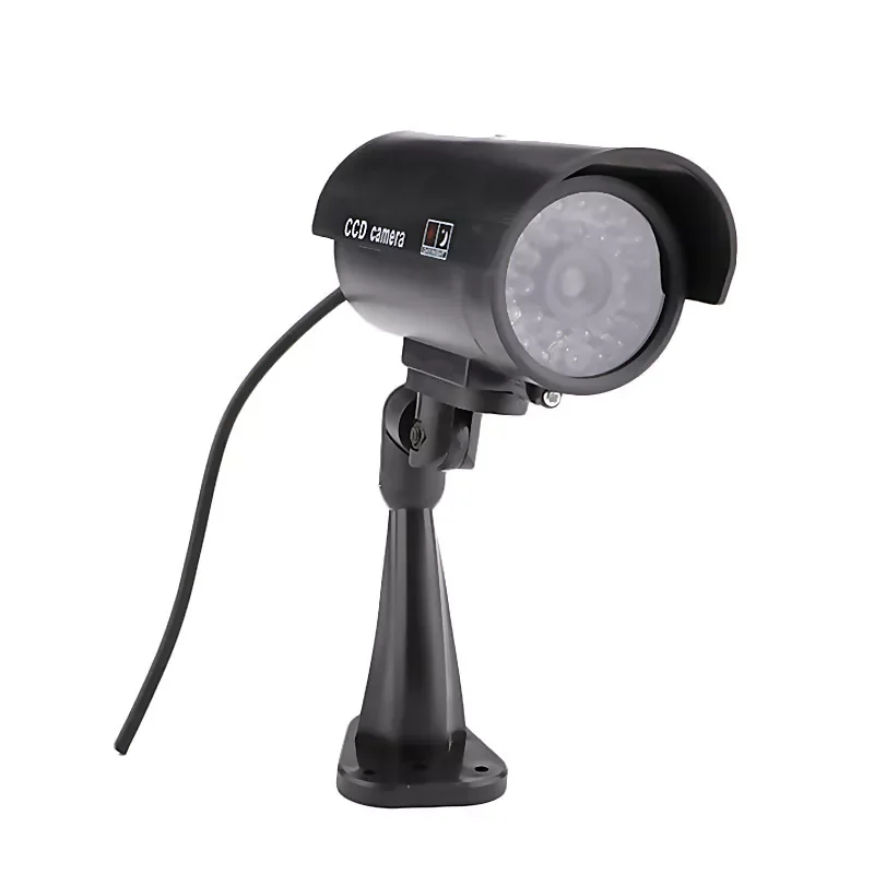 

New in Indoor Safe Home Surveillance Fake Security Dummy cctv Camera Night CAM Flashing Red LED Light Lamp camaras de seguridad