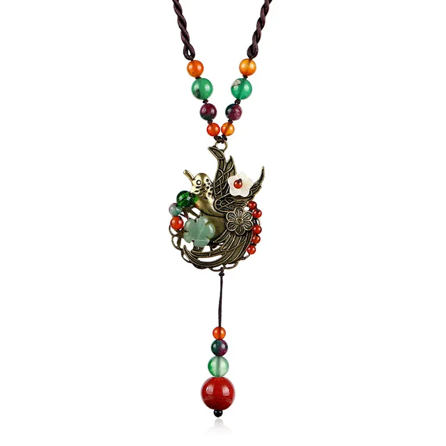 Boho Retro All-match Semi-precious 