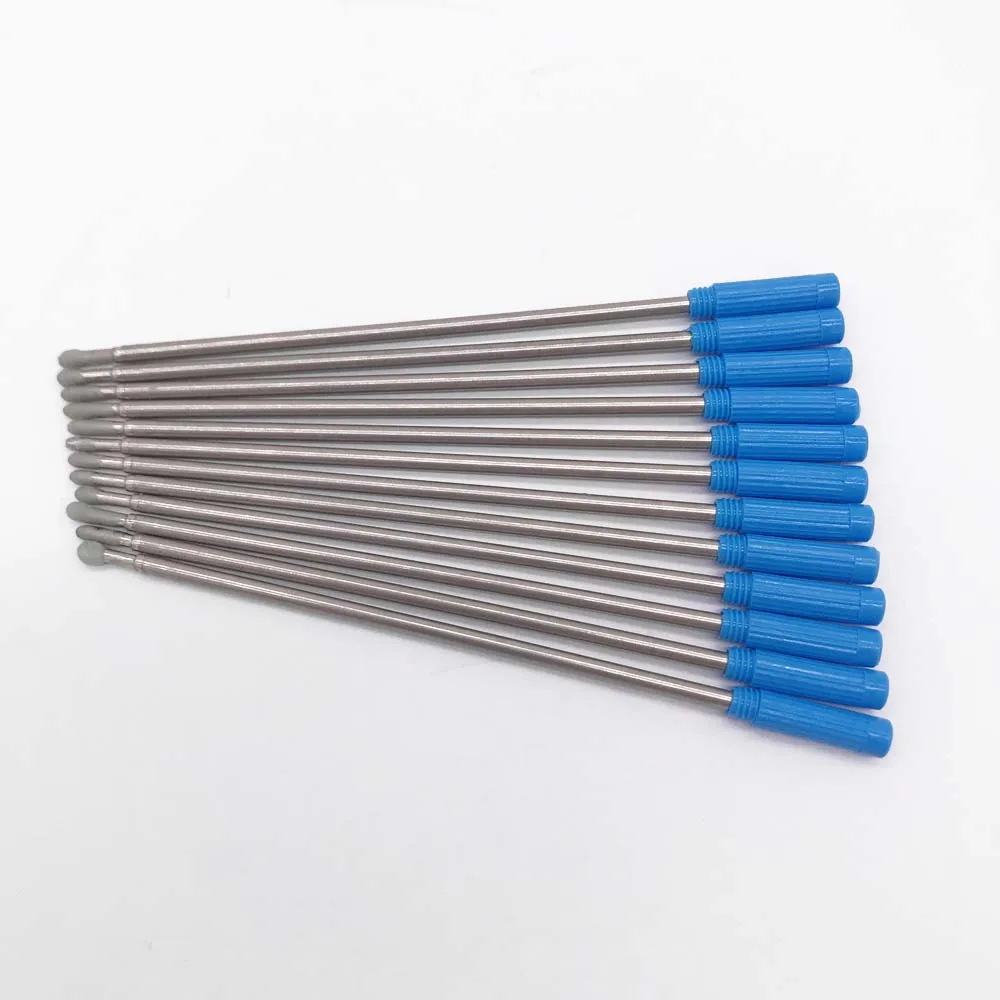 

12PCS Ballpen Rollerball Pen Refills 115mm L 7mm Diameter 1905323 Fit For Parker