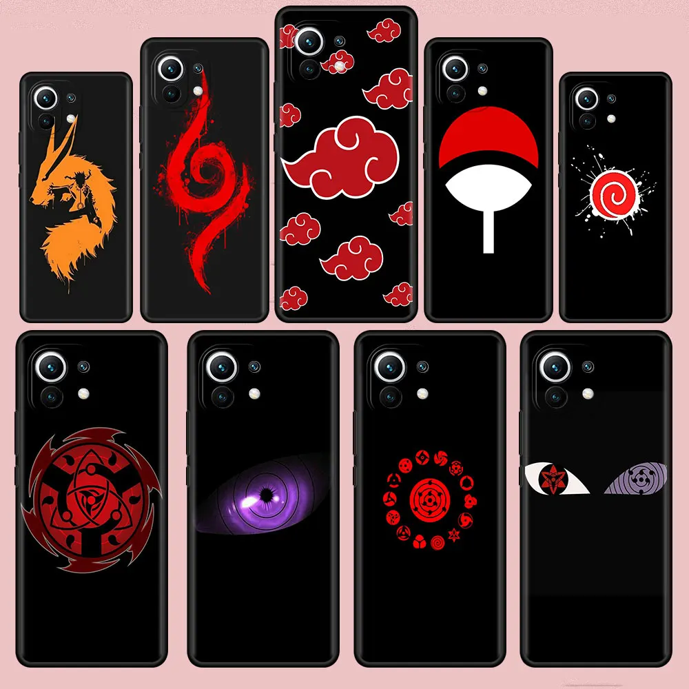

Naruto Logo Cool Funda Case For Xiaomi Mi Poco X3 NFC M3 Pro F3 GT M4 F1 X2 11T Lite Note 10 10T 9T Silicone Phone Cover