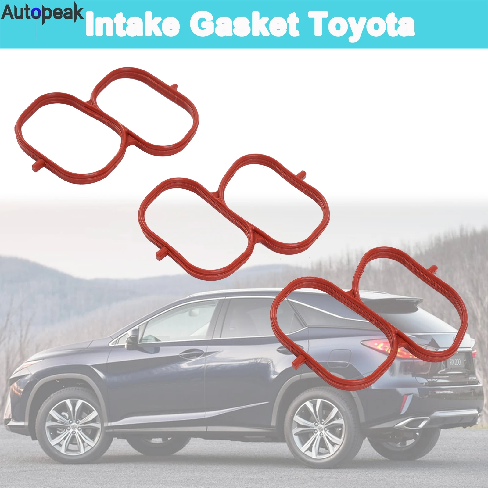 Аксессуары впускной коллектор двигателя пленум прокладка для Toyota Avalon Camry Sienna 2005 л