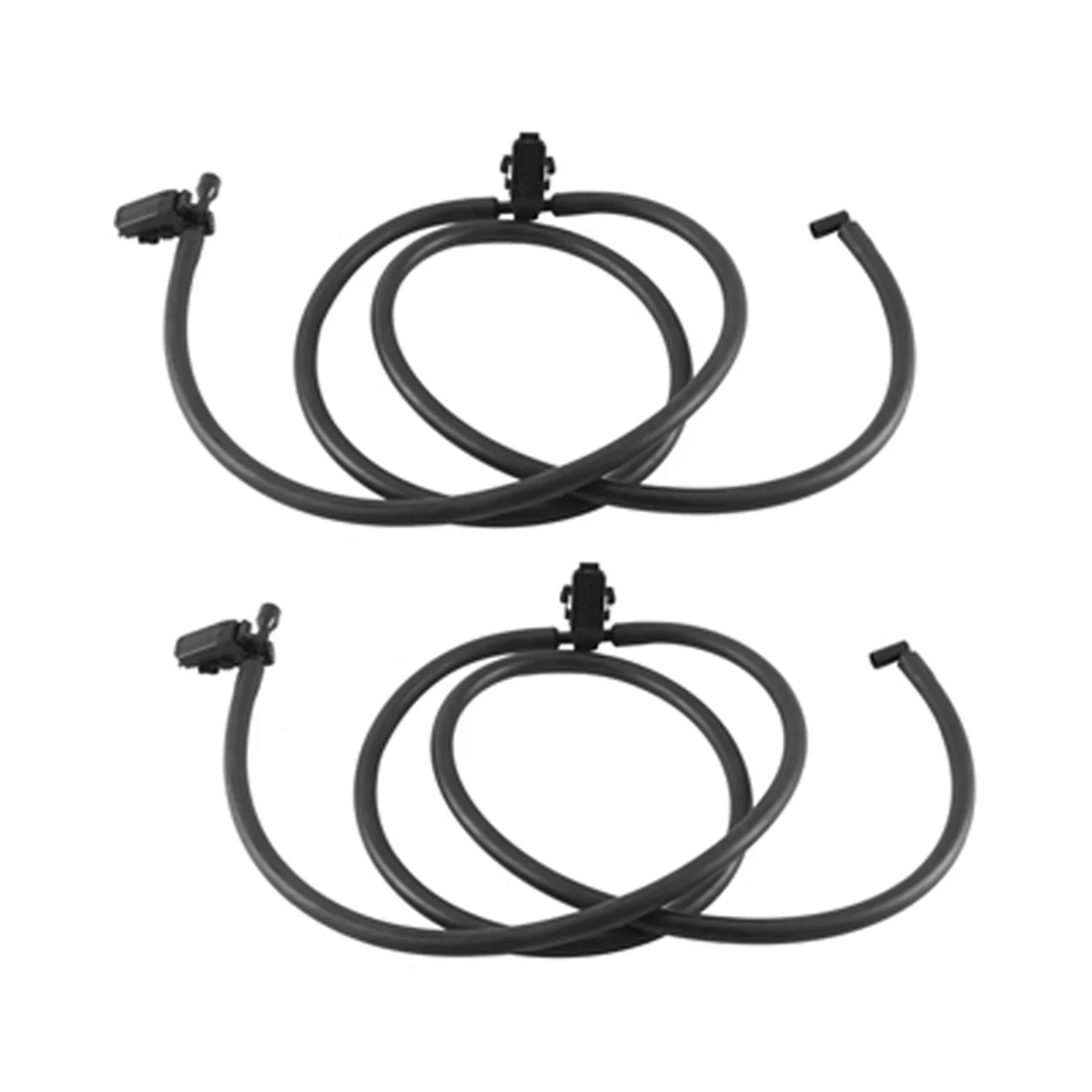 

2 Pcs New Windshield Windscreen Washer Nozzle Jet Hose A1698600492 for Mercedes Benz W169 04-12 W245 05-11 No Heated