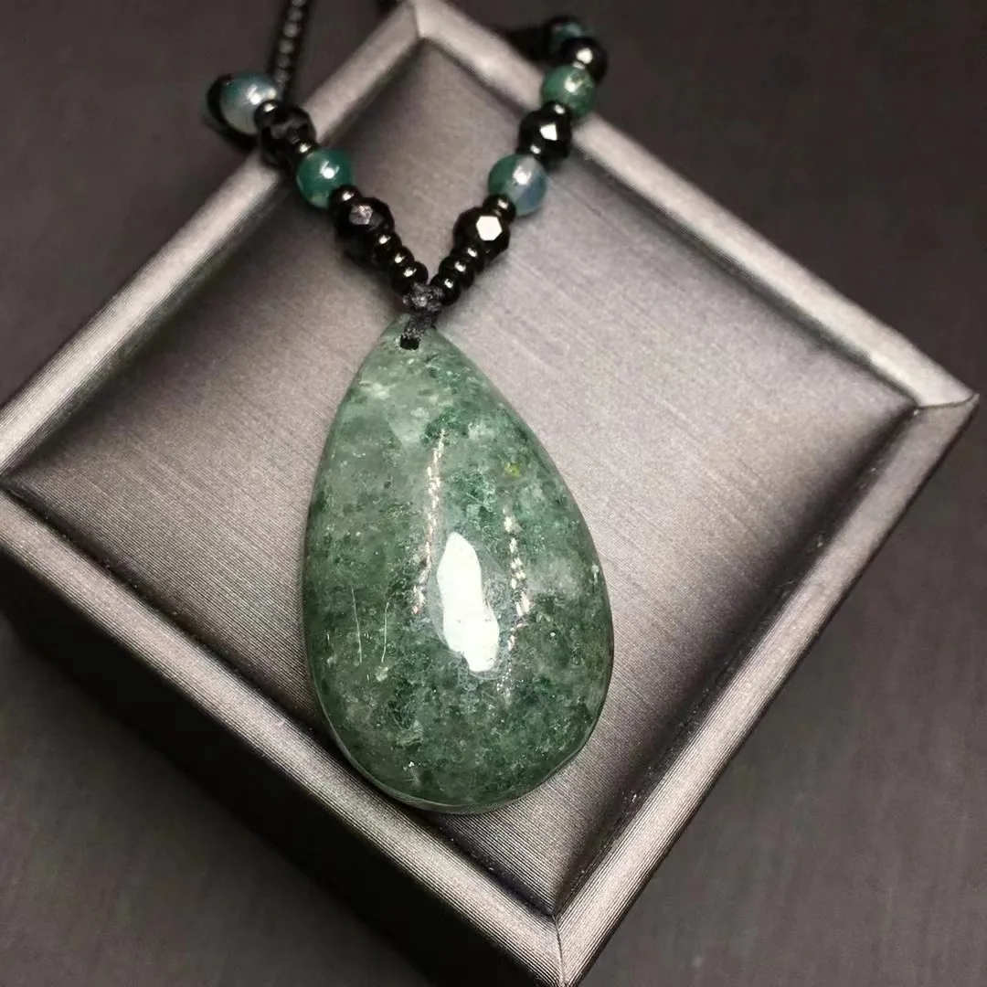 Цепочка Из Натурального Моха агата кристалла