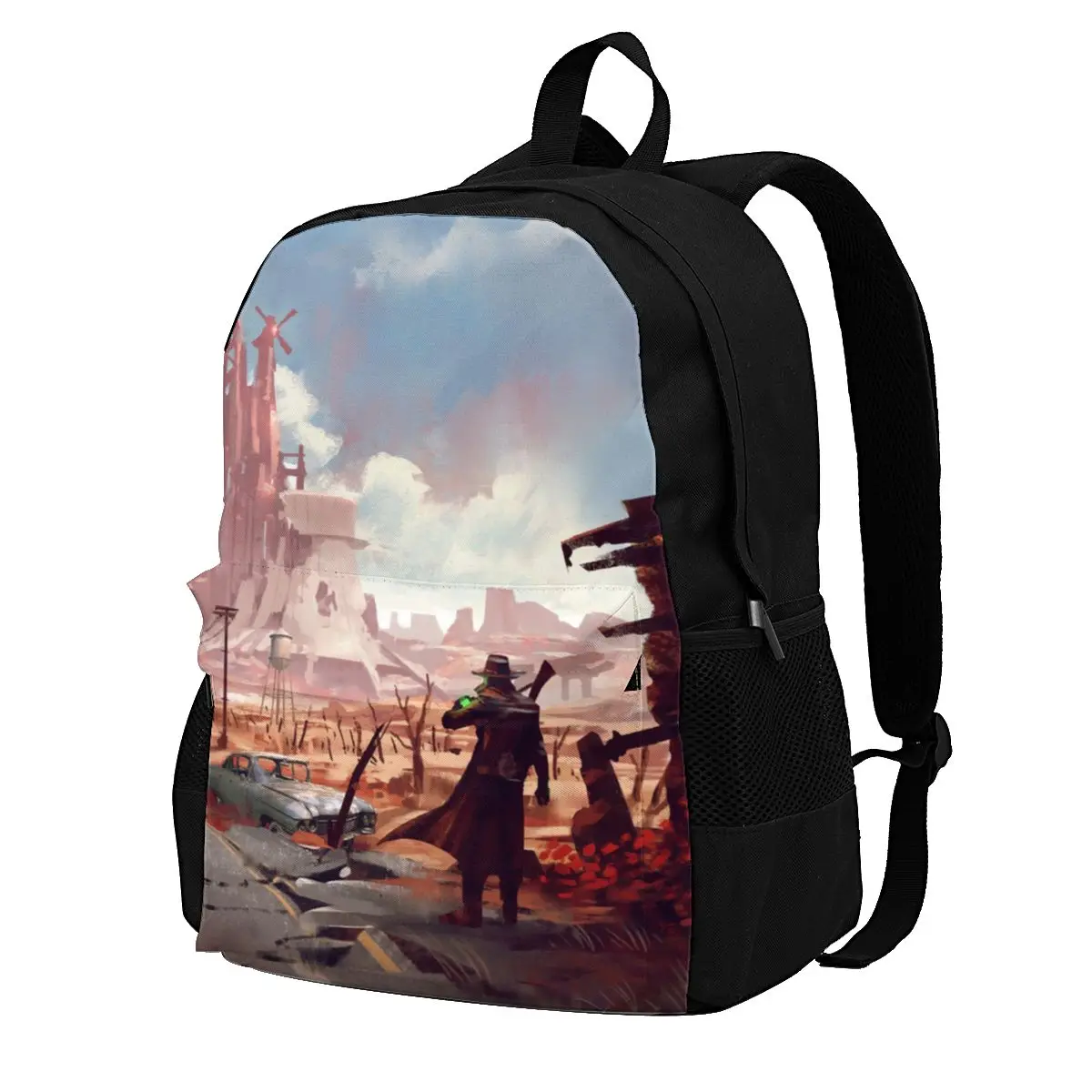 

Женский легкий рюкзак из полиэстера Fallout 4 The Wasteland