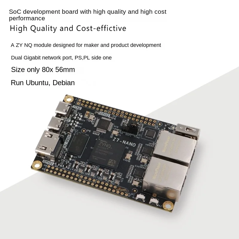 

FPGA Development Board Zynq Core Plate Xilinx 7020 70107000 Dual Network Port Z7-Nano