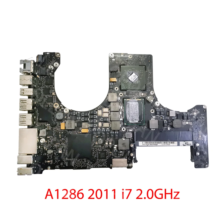 Оригинальная материнская плата 2 0 ГГц i7 A1286 для Macbook Pro 15 &quotA1286 EMC 2417 MC721LL/A ранняя 2011