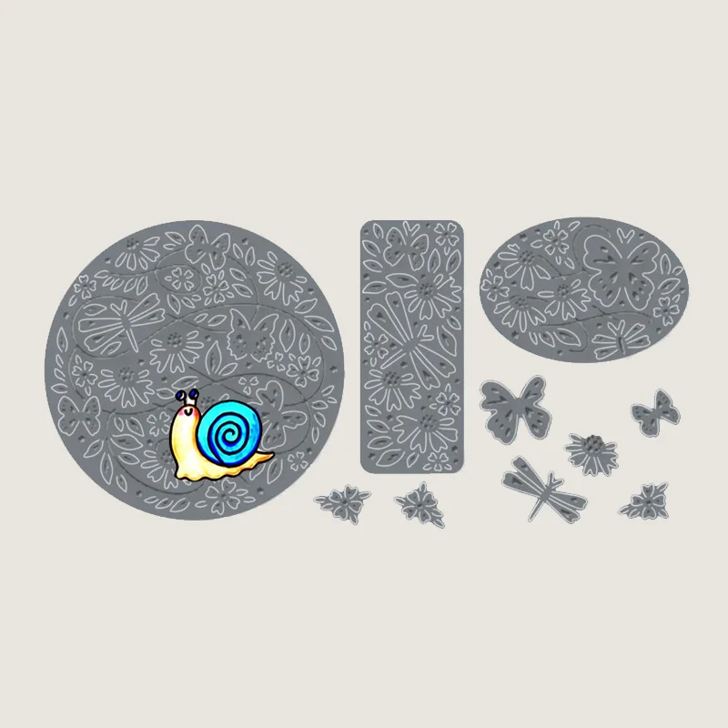 

Цветочный узор стрекозы металлические штампы без прозрачных штампов для «сделай сам» Скрапбукинг Бумага Ремесло Нож Форма поздравительна...