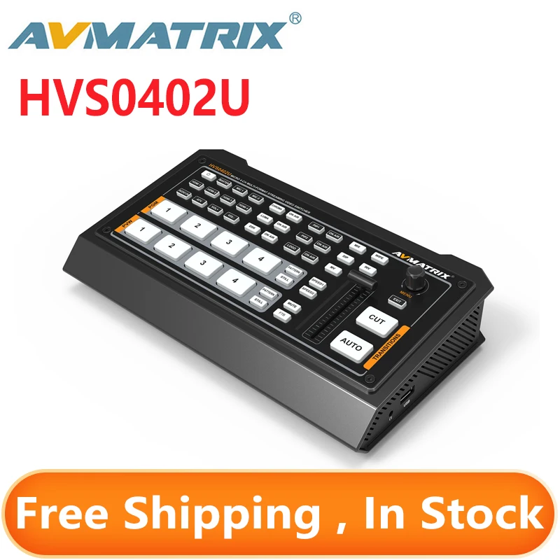 AVMATRIX HVS0402U МИКРО 4-КАНАЛЬНЫЙ HDMI-совместимый ПЕРЕКЛЮЧАТЕЛЬ ВИДЕОПРЯМИРОВАНИЯ НА