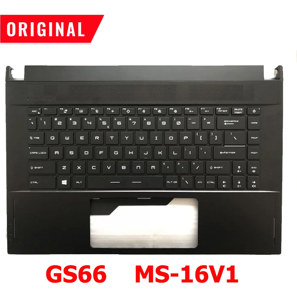 Новый оригинальный для MSI GS66 Stealth MS-16V1 задняя крышка ЖК-дисплея/передняя