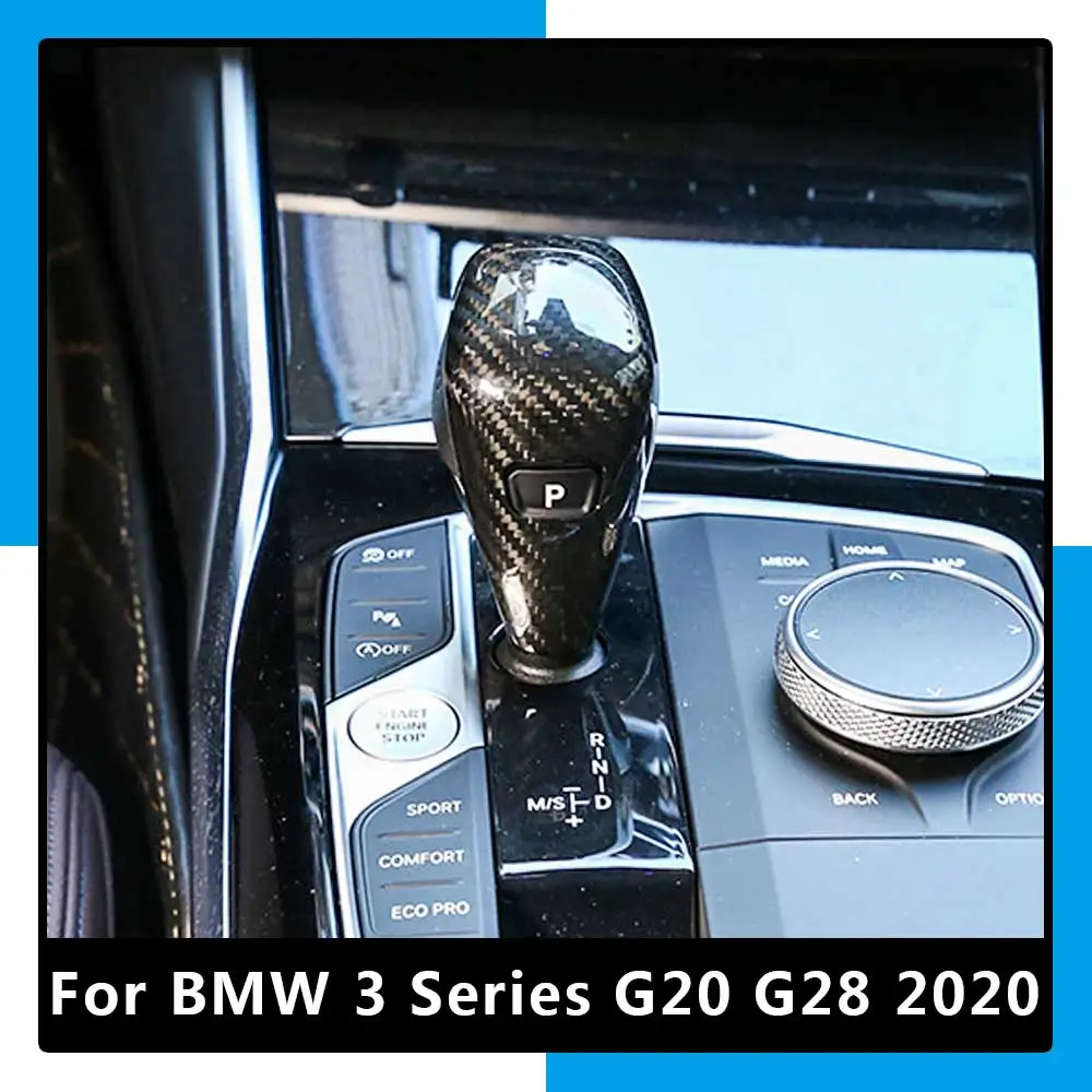 

Для BMW 1 2 3 4 серии G20 G28 Z4 реальное углеродное волокно Автомобильная Шестерня декоративная Обложка отделка интерьер автомобильный Стайлинг Аксессуары