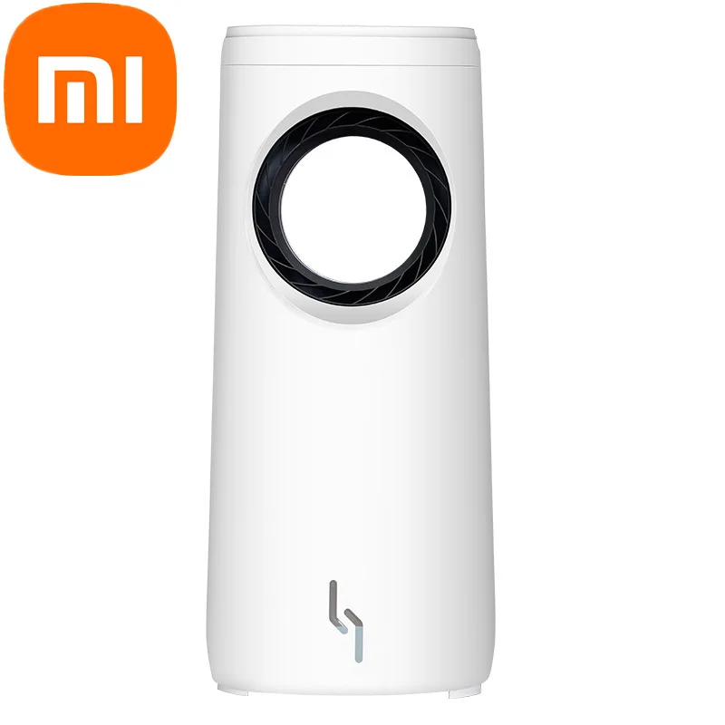 

Xiaomi бытовой вентилятор для кондиционирования воздуха без листьев, бытовой увлажнитель воздуха Xiaomi, миниатюрный водяной охладитель, малень...