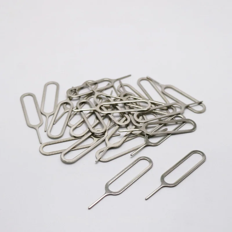 100 шт. ретривер карты для IPhone/Samsung/Xiaomi Sim извлечение из нержавеющей стали