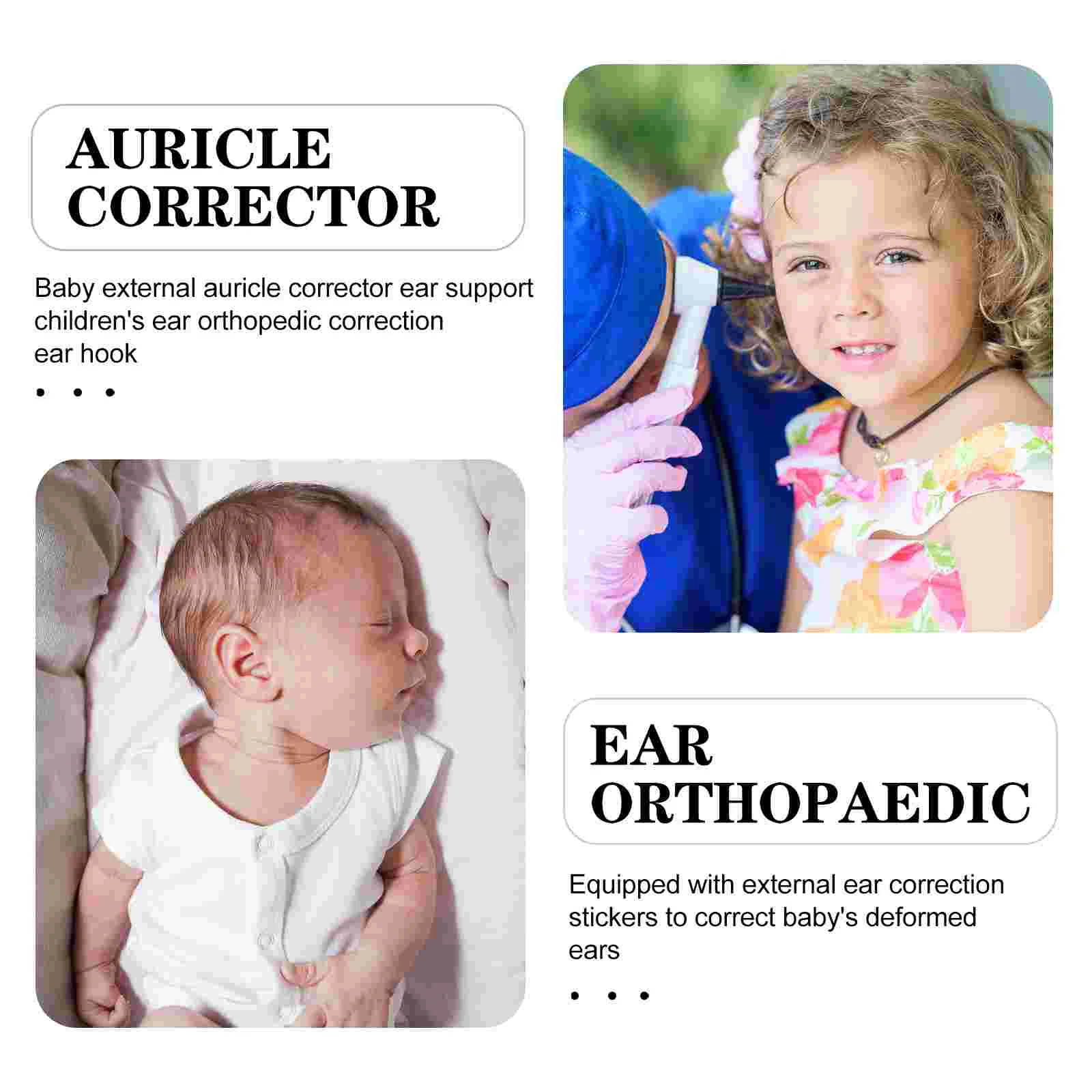 6-парный ортопедический корректор ушной раковины для детей поддержка Ojeras