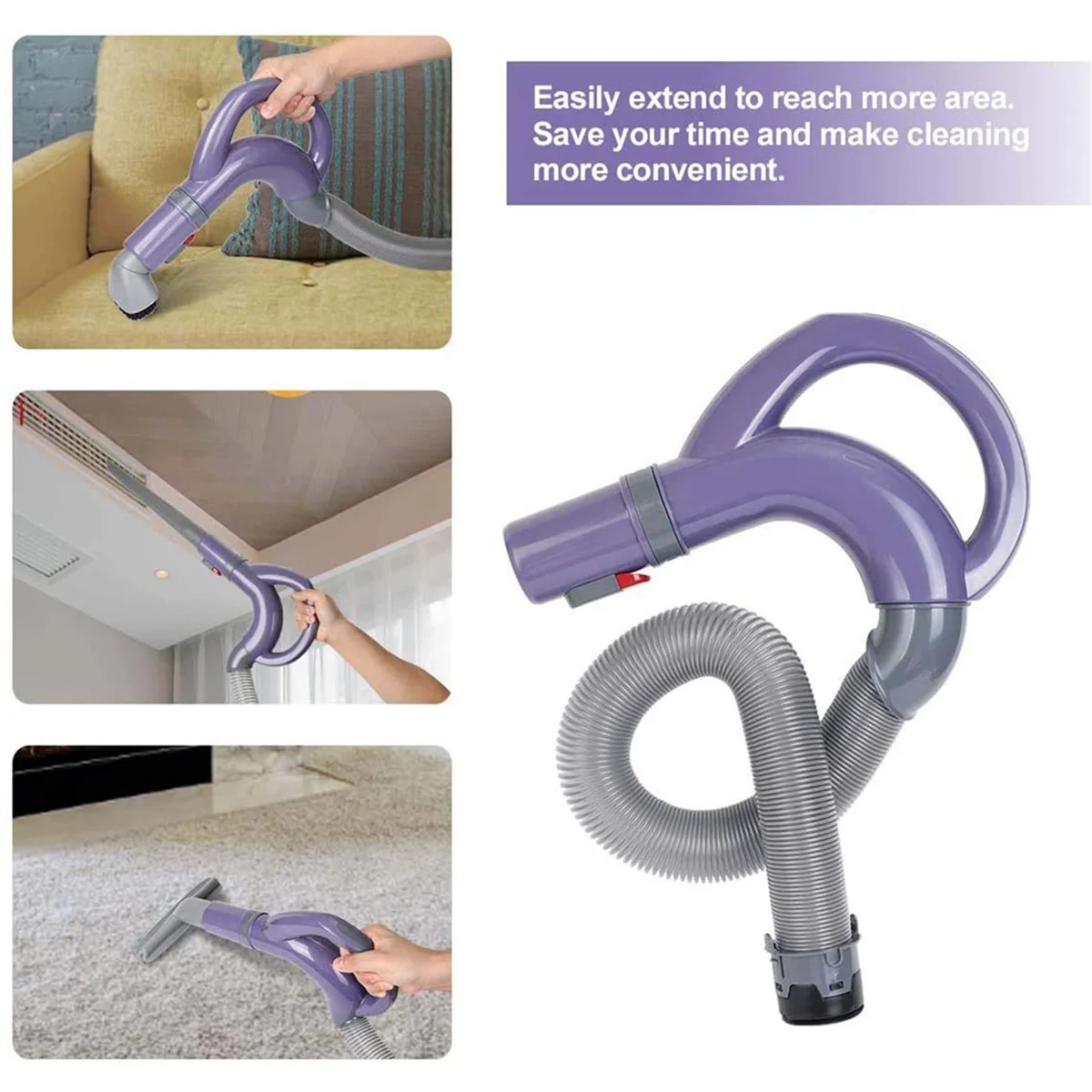 Шланг с регулируемой ручкой для Shark Navigator NV350 NV351 NV352 NV355 NV356 NV357 UV440 запасная часть