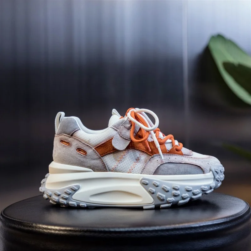 High Quality Women Sneakers Patchwork Lace Up Ladies Flats Outdoor Running Walking Shoes Comfortable Breathable Female Footwear