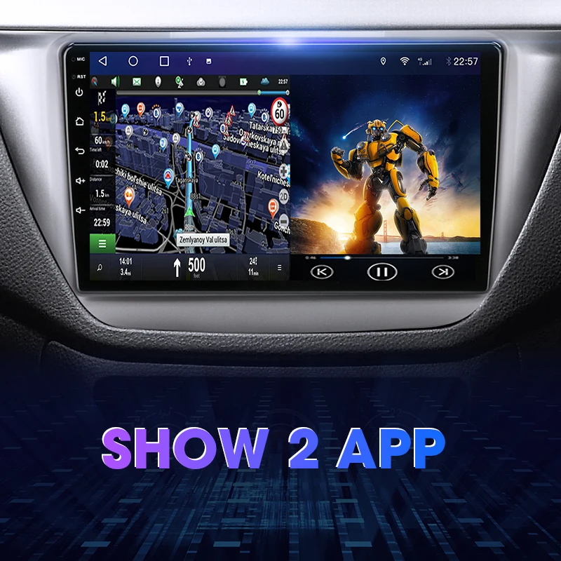 Автомагнитола 2 Din Android 11 для Mitsubishi Lancer 9 CS 2000-2010 мультимедийный видеоплеер